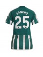 Billige Manchester United Jadon Sancho #25 Bortedrakt Dame 2023-24 Kortermet